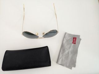 Gafas de sol Ray-Ban Aviador Doradas.