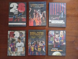 DVDs Fútbol Club Barcelona