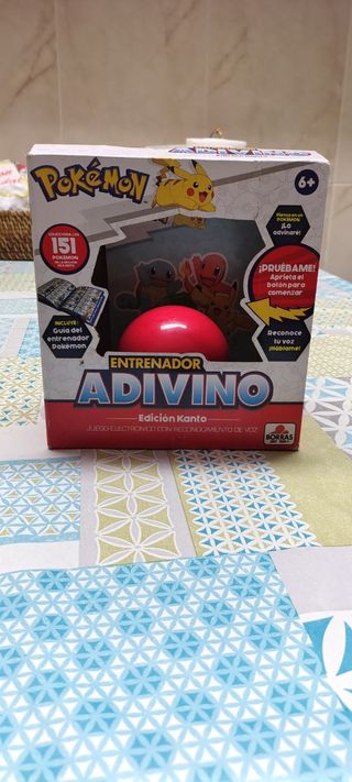 Juego Entrenador Adivino Pokémon Edición Kanto