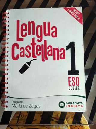 María de Zayas 1 ESO. Lengua castellana (Innova...