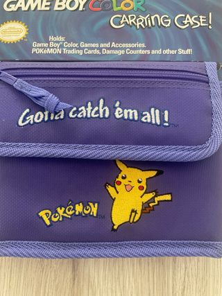 Estuche Pokémon Game Boy Color Morado