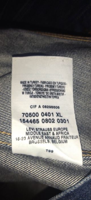 Chaqueta barata levis
