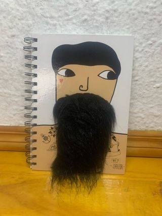 Libreta Hombre Con Barbas