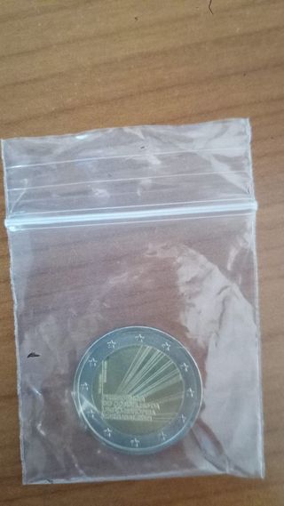 2 € commemorativo Portogallo 2021 Presidenza UNC