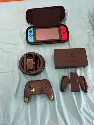 Nintendo Switch con accesorios