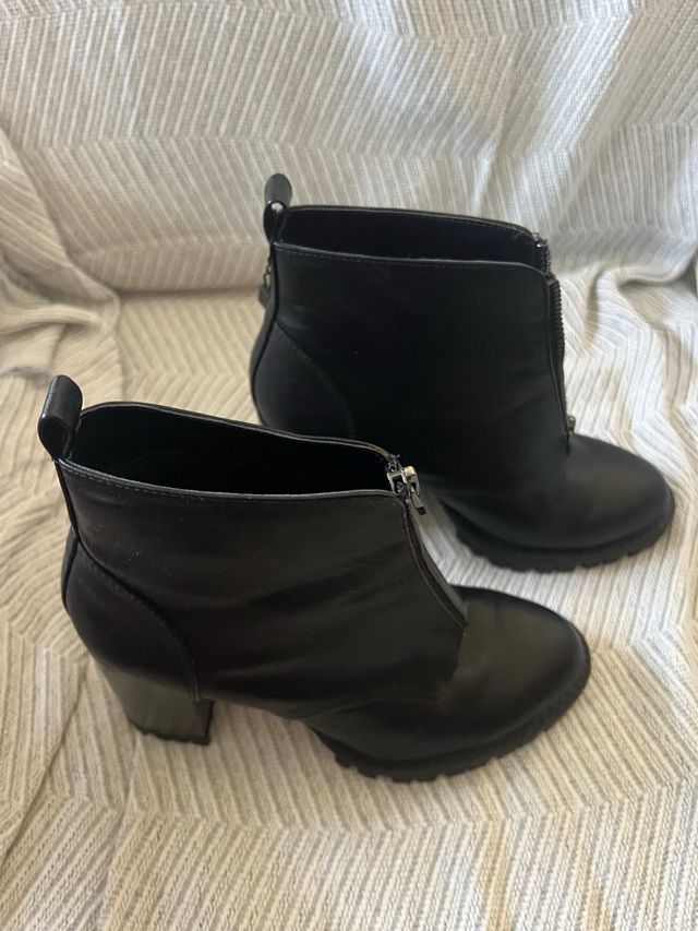 Botas Bershka mujer negras