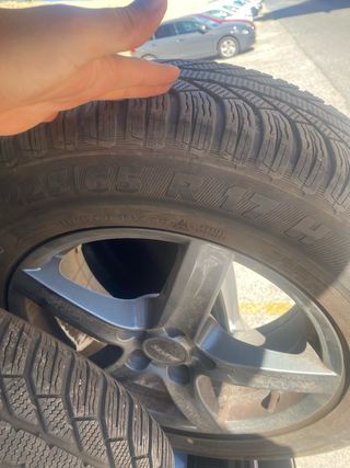 Llantas Alutec R17 con neumáticos invierno
