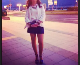 Tacones Zara Basic Azul