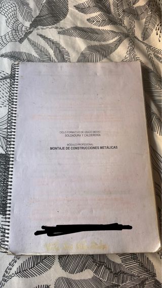 cuaderno montaje de construcciones metalicas