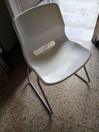 Silla Ikea Blanca Plástico