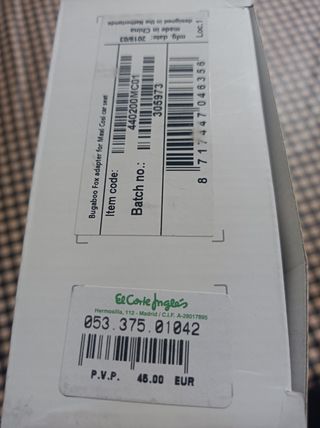 Adaptador Bugaboo para Maxi-Cosi