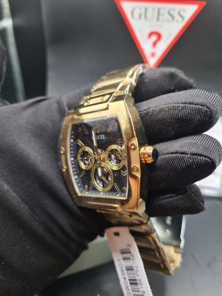 Reloj Guess Dorado y Negro