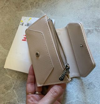 Portafoglio donna Rifle rosa antico/ beige chiaro