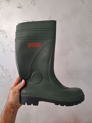 Stivali da lavoro SORPASSO verdi
