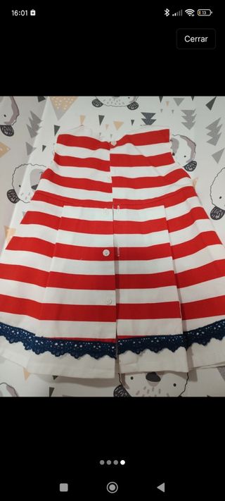 Vestido de bebé hecho a mano