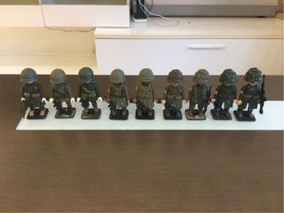 Playmobil Soldados 2ª Guerra Mundial 9€ unidad