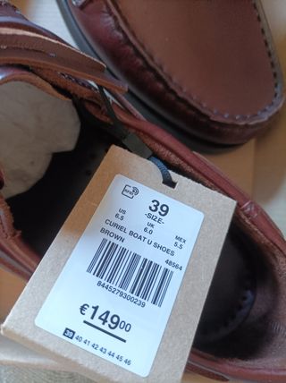 Zapatos náuticos Scalpers marrones talla 39