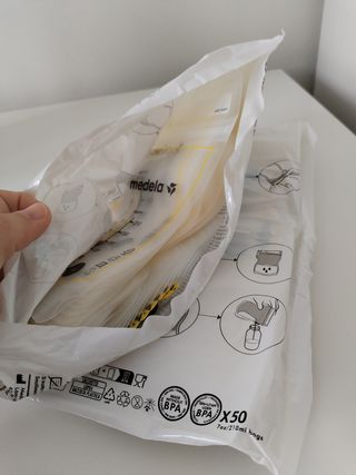 Bolsas de almacenamiento de leche Medela x90