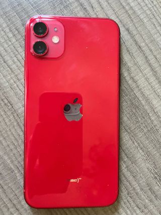 iPhone 11 Rojo