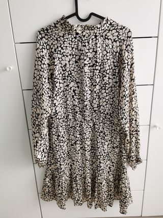 Vestido Mango Estampado Talla M