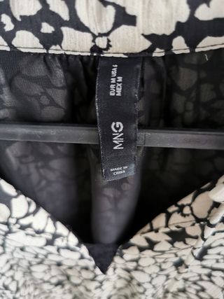 Vestido Mango Estampado Talla M