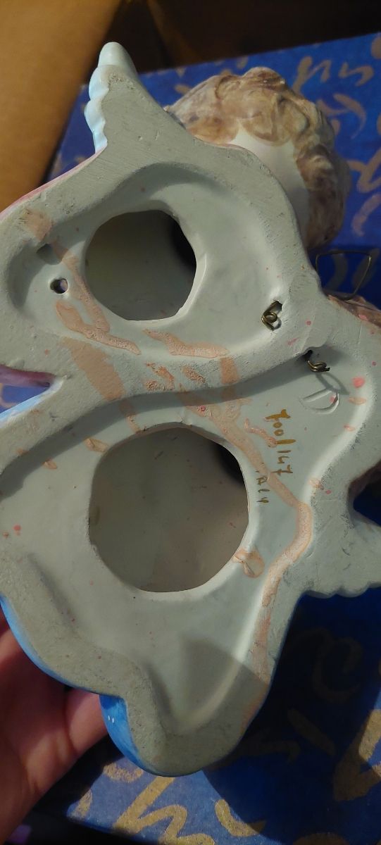 Angioletti decorativi in ceramica