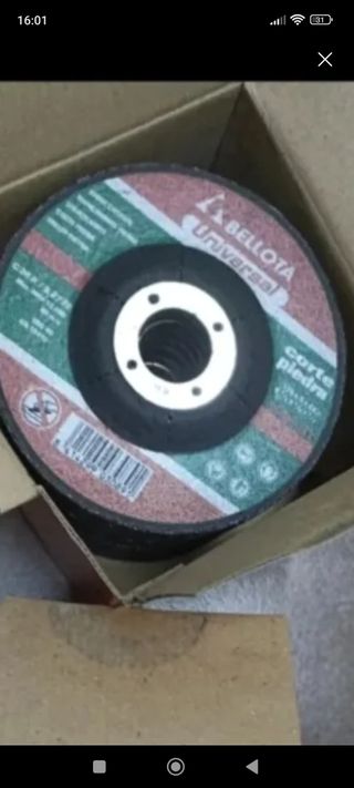 Disco Bellota Universal Corte Piedra