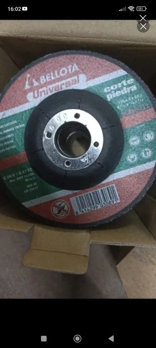 Disco Bellota Universal Corte Piedra