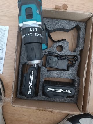 Taladro Percutor Inalámbrico con Batería