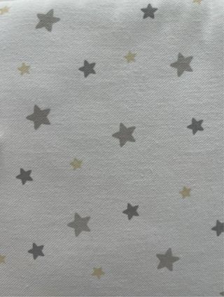 Funda nórdica cuna y chichonera estrellas