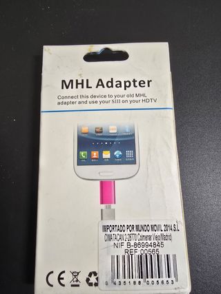 Adaptador MHL MicroUSB a HDMI