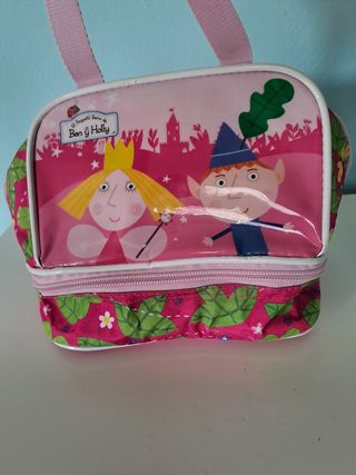 Bolsa Merienda Ben y Holly + Botella+ fiambrera