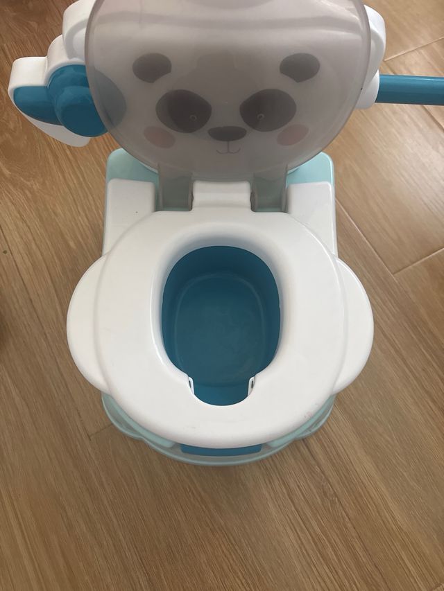 Orinal infantil con diseño de panda