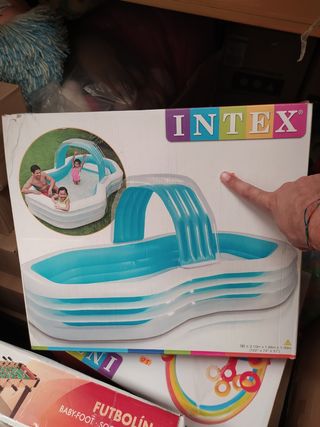 Piscina Inflable Intex con Parasol