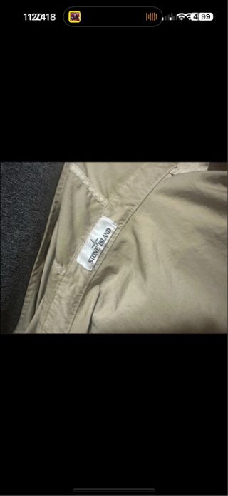 Chaqueta Stone Island Beige