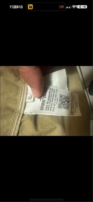 Chaqueta Stone Island Beige