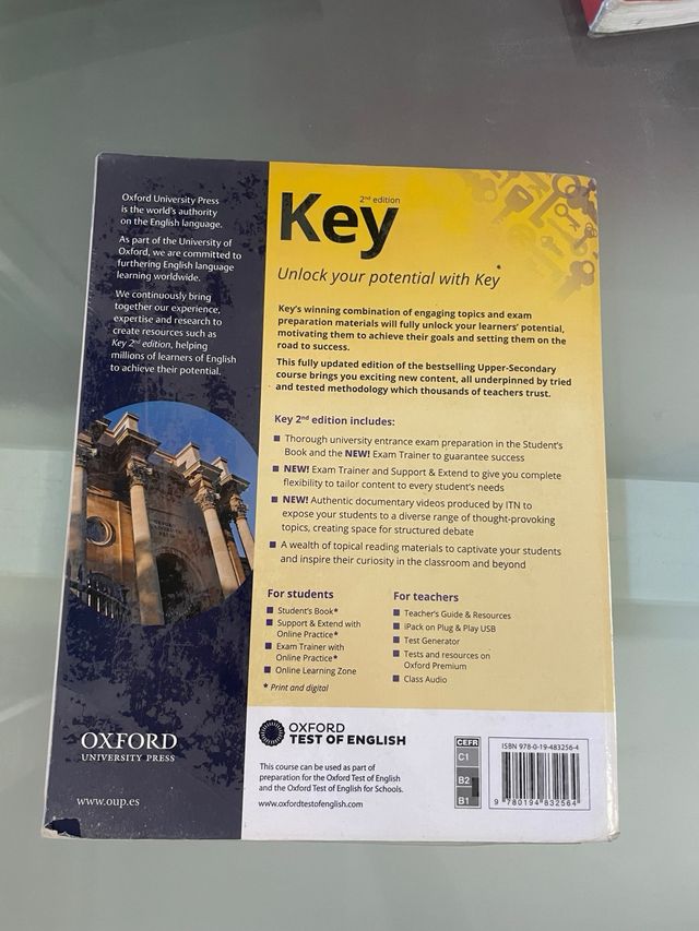 Key to Bachillerato 1. Student's Book. 2 Edition