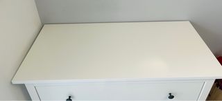 Cómoda Ikea Hemnes 3 cajones Blanca