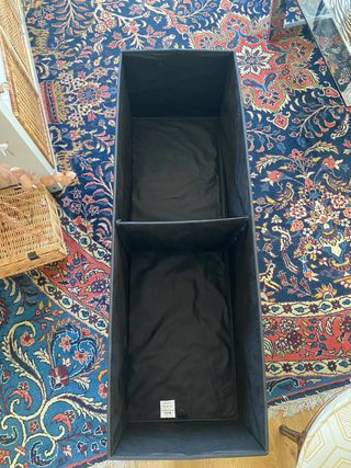 Baúl de almacenamiento marrón