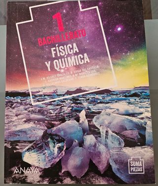 Libro Física y Química 1 Bachillerato ANAYA