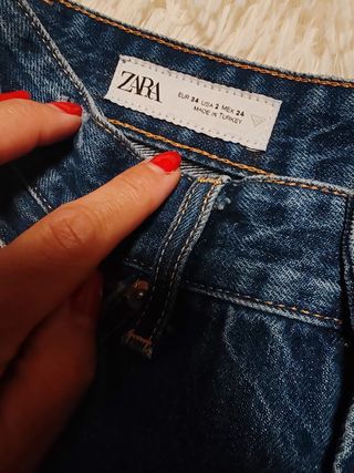 Vaqueros Zara Talla 34 Elásticos