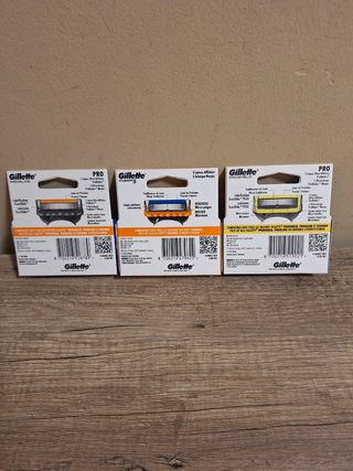 Recambios Gillette Proglide, Fusion5, Proshield
