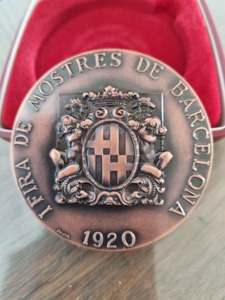 Medalla Fira Internacional de Mostres Barcelona 50