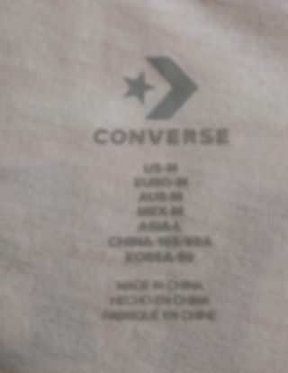 Camiseta Converse Blanca Chuck Taylor