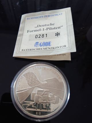 Moneda Hermann Lang Nürburgring 1954