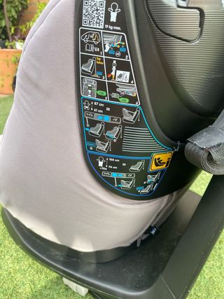 Silla coche bebé Isofix contramarcha