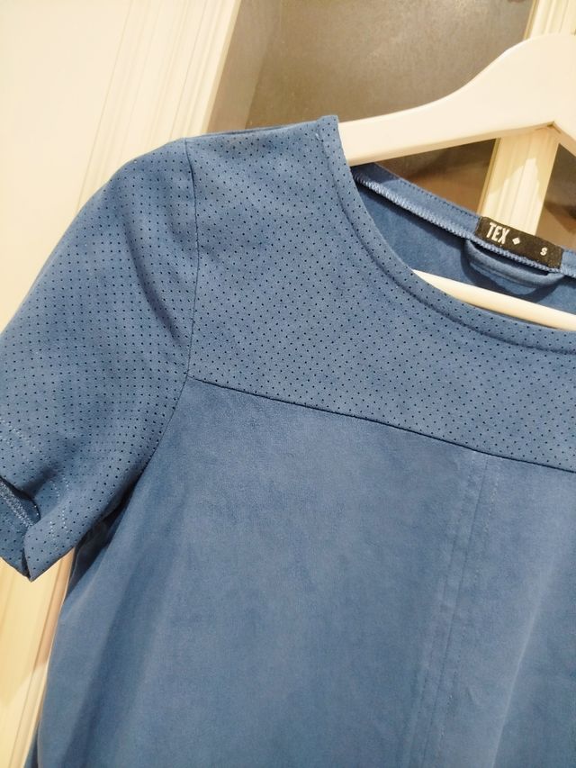 Vestido azul TEX talla S