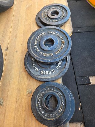 Discos de Pesas Hierro AFW All Free Weight 
