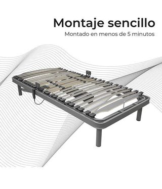 CAMA ARTICULADA  90X190 motor GERMANY