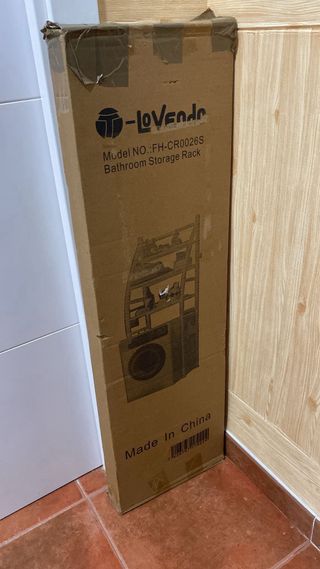 Mueble Organizador Baño Metal Blanco